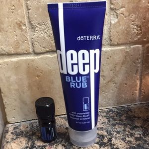 Deep blue oil and rub